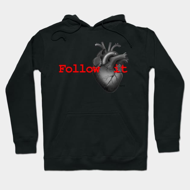 Follow it Hoodie by MetroInk